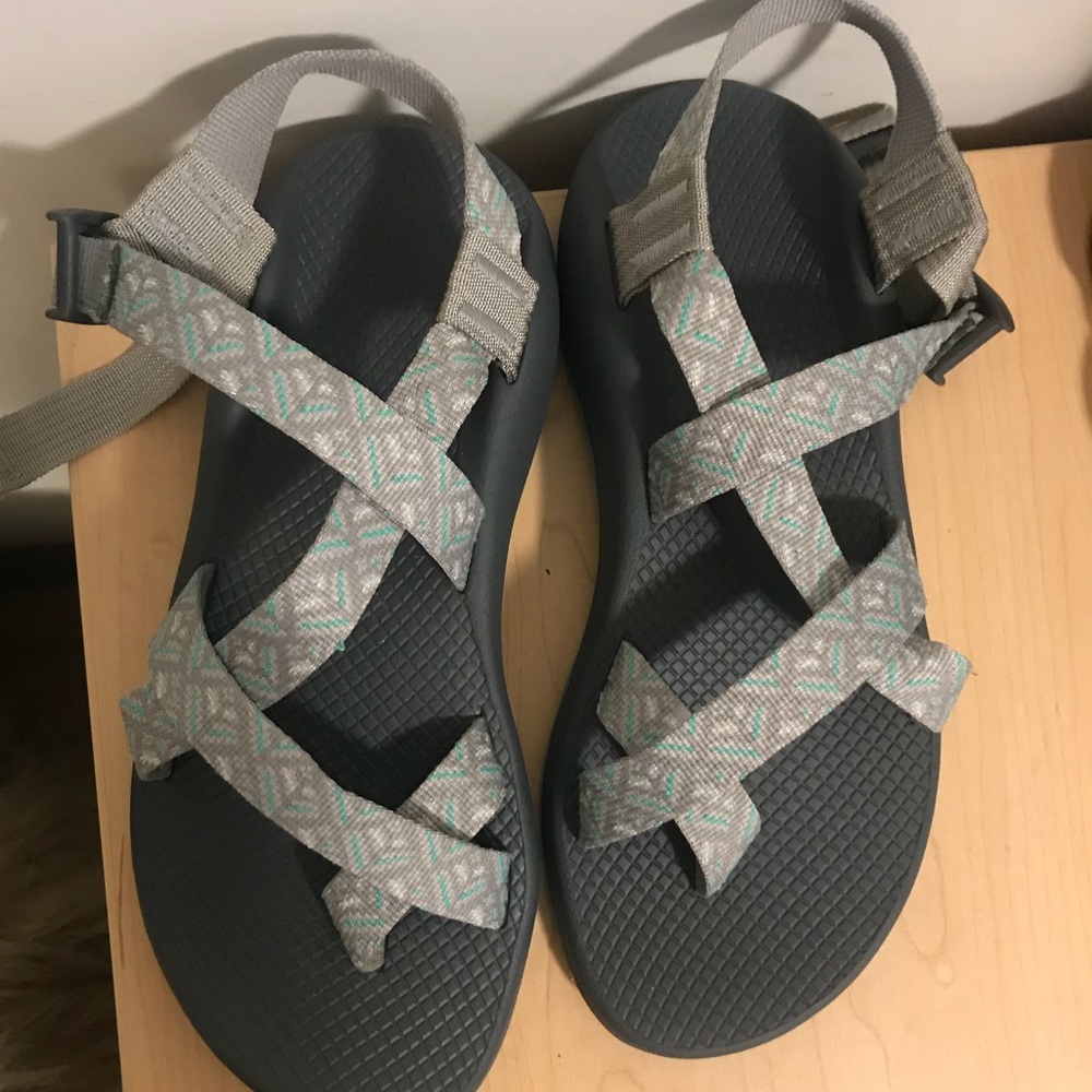 Teal&Grey Chaco Sandals